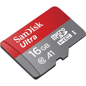 Carte Mémoire Microsdhc Sandisk Ultra SDHC 16GB (SDSQUAR-016G-GN6MN)-1