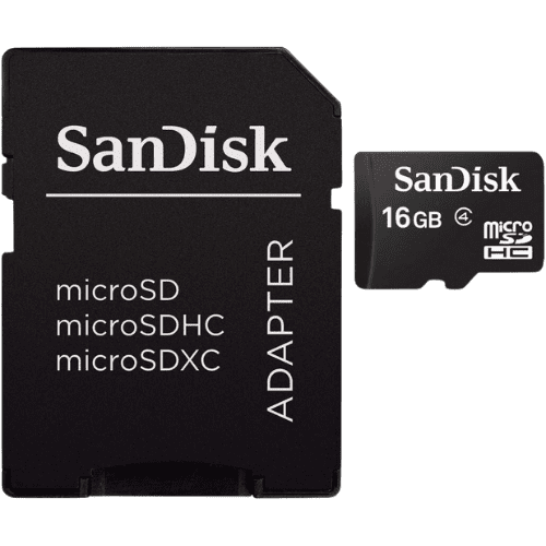 Carte Mémoire MicroSDHC SanDisk 16 Go (SDSDQM-016G-B35)-2