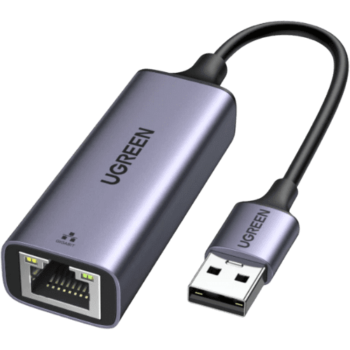 Ugreen Adaptateur Aliminium USB 3.0 to RJ45 GRIS (50922)-1
