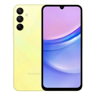 SAMSUNG Smartphone A15 Yellow 6.5" MT6789V/CD 8Go 256Go Android 4G DS 13Mpx 50Mpx 5Mpx 2Mpx 12M (SM-A155FZYIMWD)