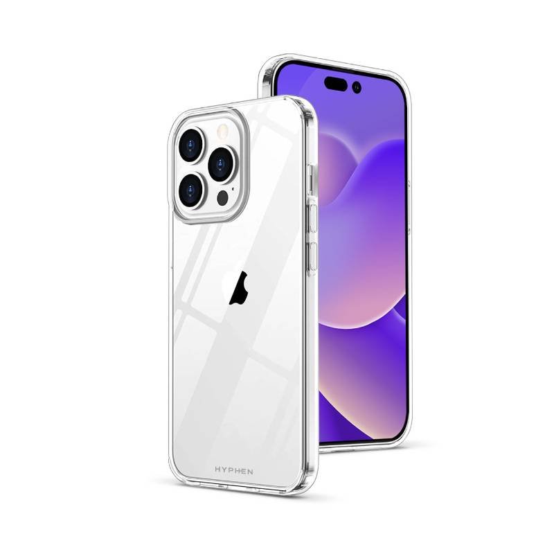HYPHEN AIRE Clear Hard Case - iPhone 14 Pro Max - 6.7 (HPC-CH14PM3998) - Gtel hyphen aire clear hard case iphone 14 pro max 6 7 hpc ch14pm3998 3