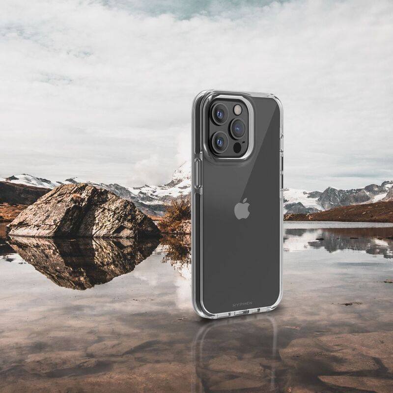HYPHEN AIRE Clear Soft Case - iPhone 14 Pro - 6.1 (HPC-CS14P3936) - Gtel hyphen aire clear soft case iphone 14 pro 6 1 hpc cs14p3936 2