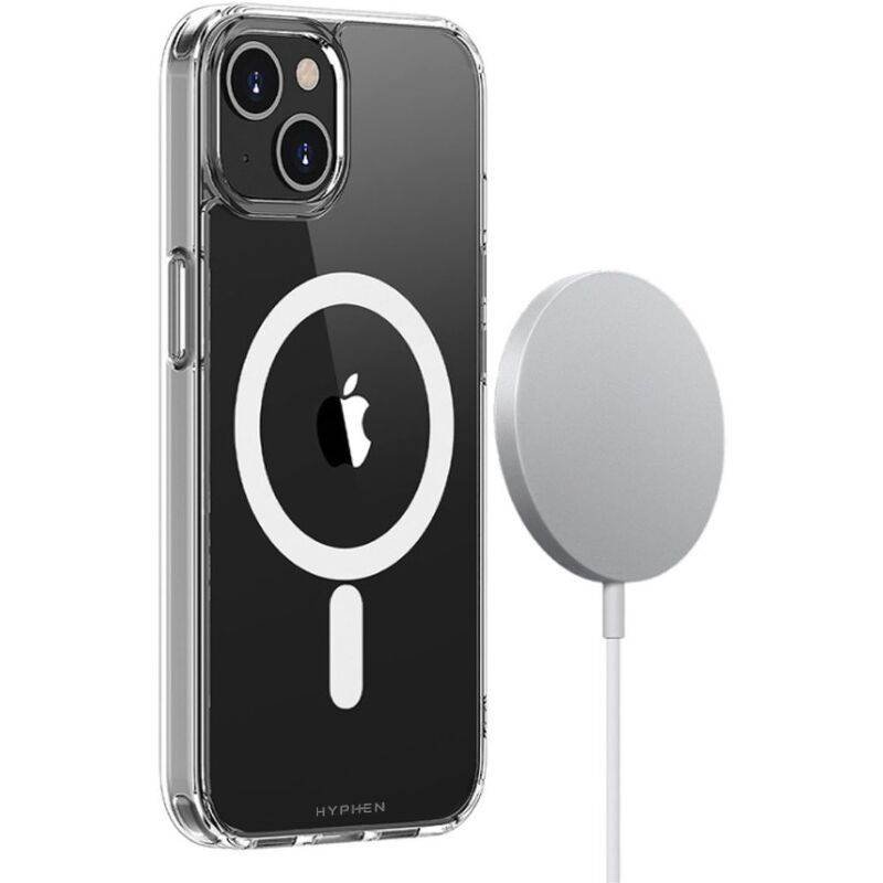 HYPHEN AIRE MagSafe Clear Case - iPhone 14 Plus - 6.7 (HPC-MSC14M4063) - Gtel hyphen aire magsafe clear case iphone 14 plus 6 7 hpc msc14m4063 3