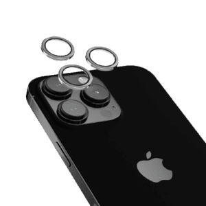 HYPHEN Camera Lens Protector - Silver - iPhone 15 Pro/Pro Max (HLP-SL15PM8986)