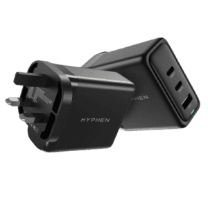 HYPHEN GAN Adaptor - 100W UK Plug Black (HPA-G100WUKB7828)