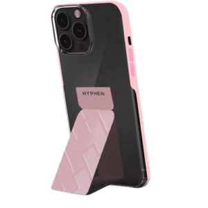 HYPHEN Grip Holder Case - Pink - iPhone 14 Pro Max- 6.7 (HPC-GPK14PM4643)