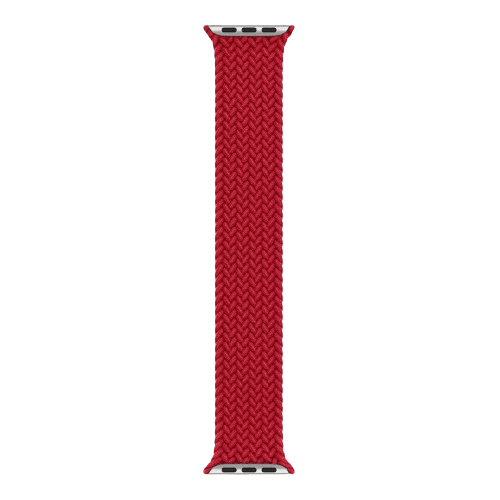 hyphen watch strap apple braided watch band red 42 44 mm medium hws abwrdm0080 1