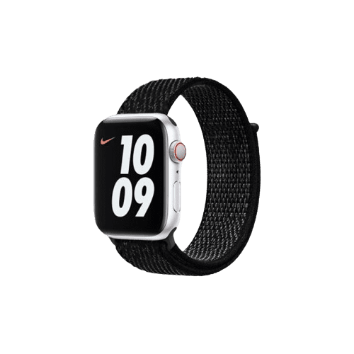 hyphen watch strap apple nylon black 42 44 mm hws anybkb9270 1