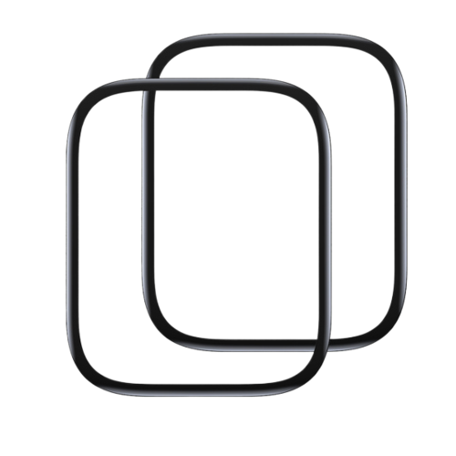 baseus 2pcs curved screen tempered glass 41mm for apple watch 7 sgwj010201 1