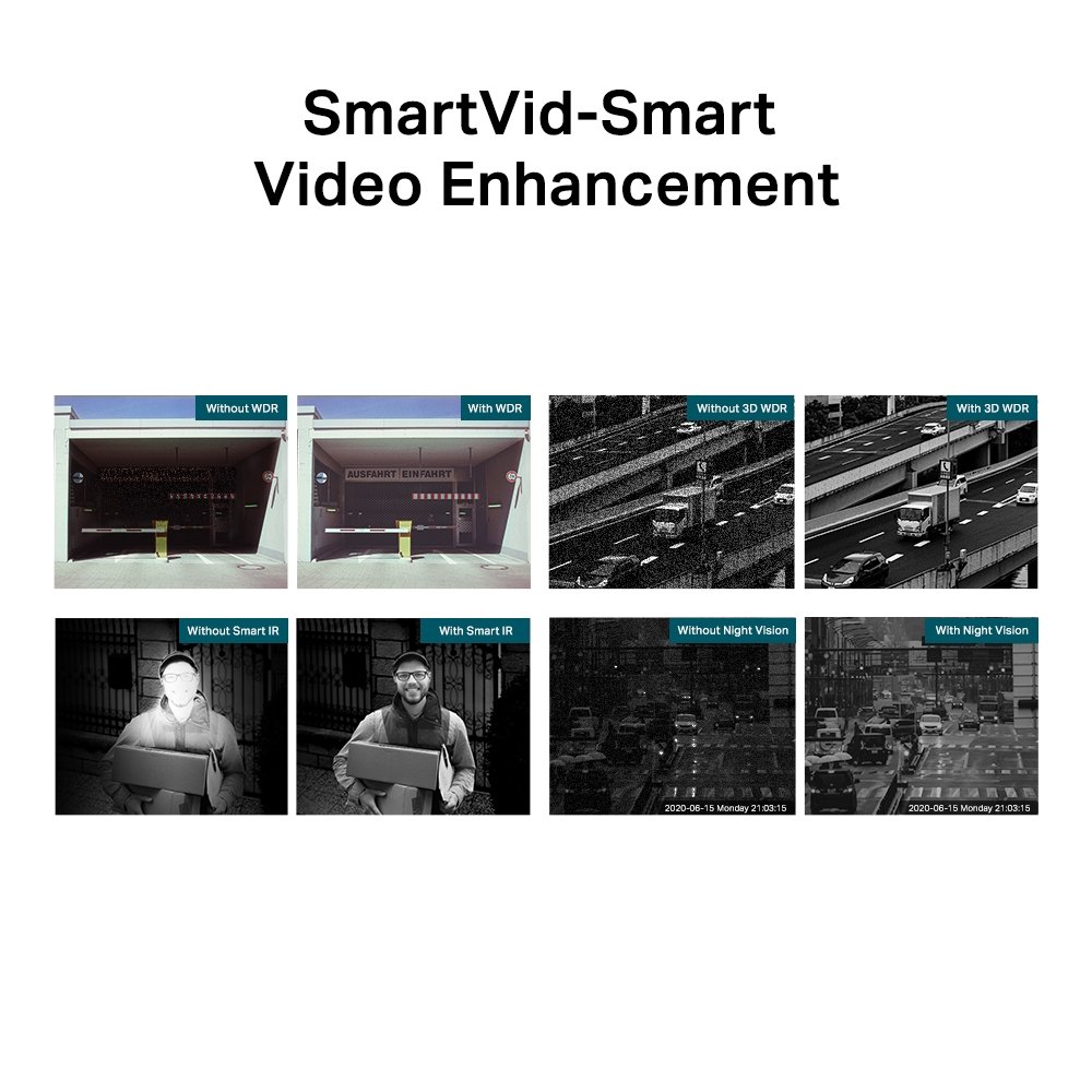 Caméra réseau dôme IR 4MP VIGI (VIGI C240I) - Gtel camera reseau dome ir 4mp vigi vigi c240i 3
