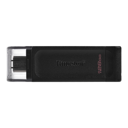 cle usb kingston datatraveler 70 usb c 3 2 gen1 128 go dt70 128gb 1