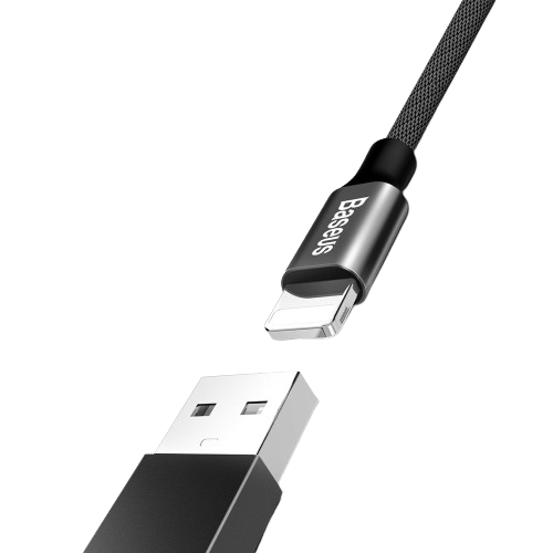 usb lightning cable baseus calyw 01 1 2 m black calyw 01 1