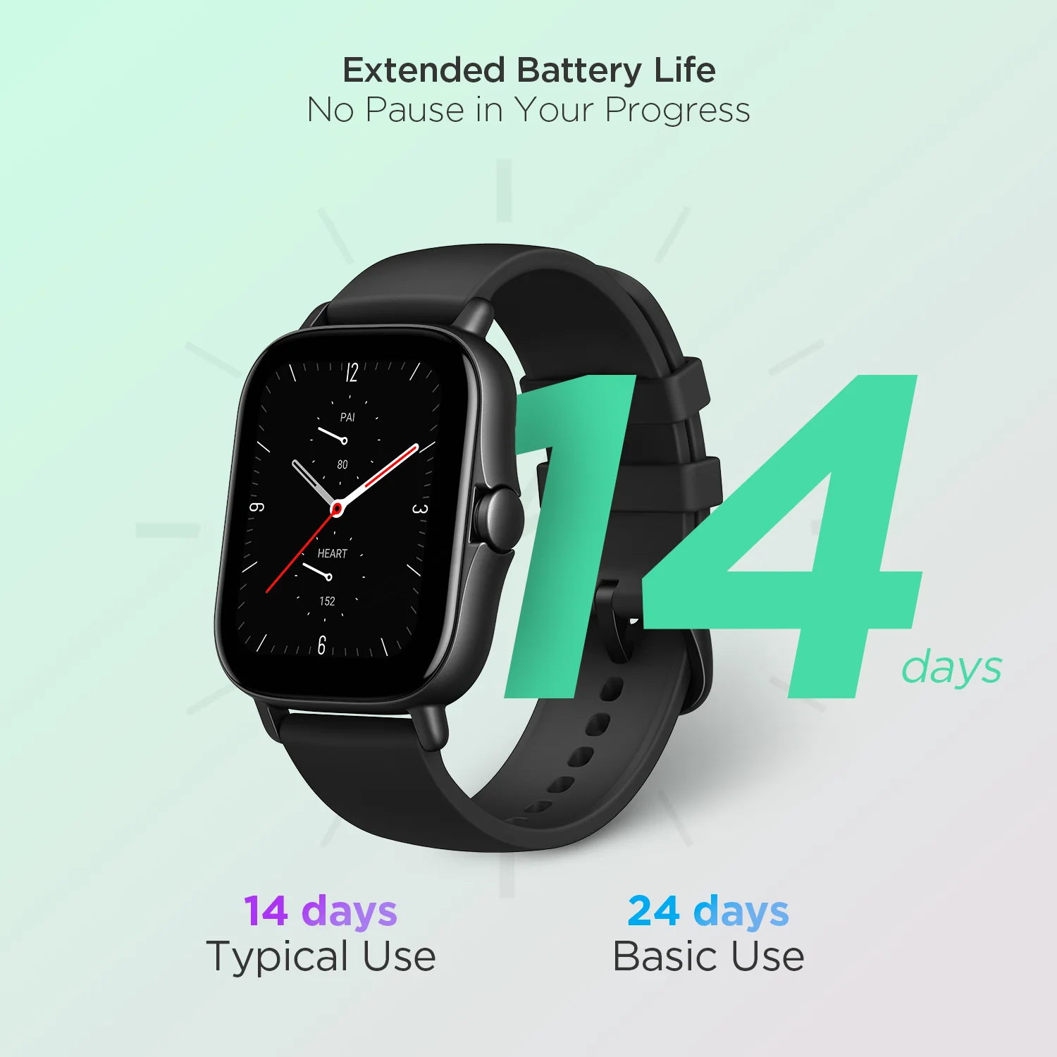 Amazfit GTS 2e (Obsidian Black) - Gtel amazfit gts 2e obsidian black 4
