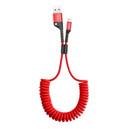 baseus cable de donnees usb iphone 1m 2a rouge catsr 09 3