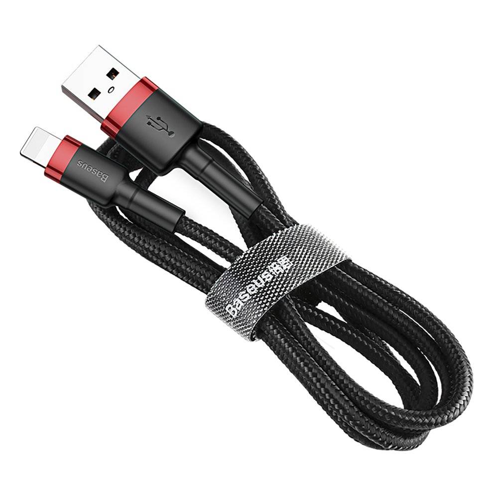 baseus cable usb for ip 2a 3m red black calklf r91 5