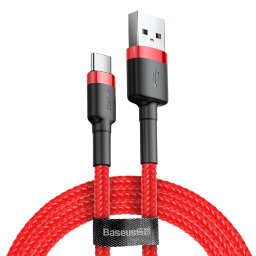 baseus cable usb for type c 3a 0 5m redred catklf a09 1