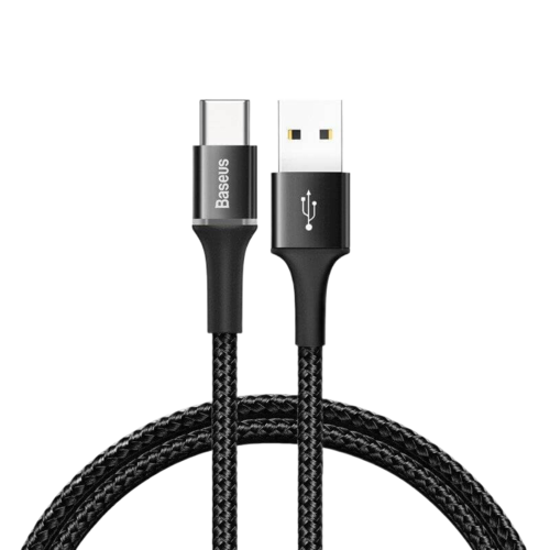 baseus cable usb for type c 3a 1m black catgh b01 7