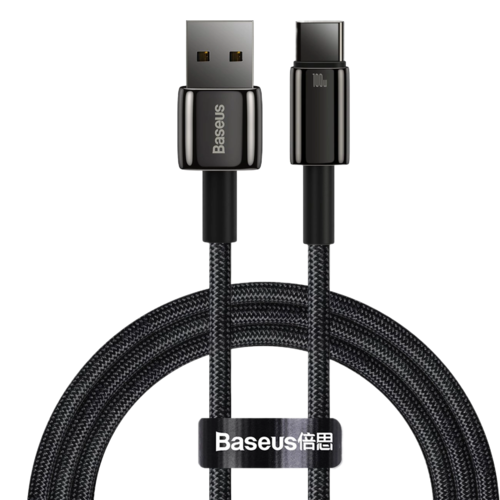 baseus cable usb to type c 1000w 1m black cawj000001 1