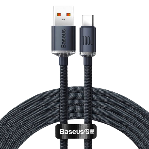 baseus cable usb to type c 100w 1 2m black cajy000401 1