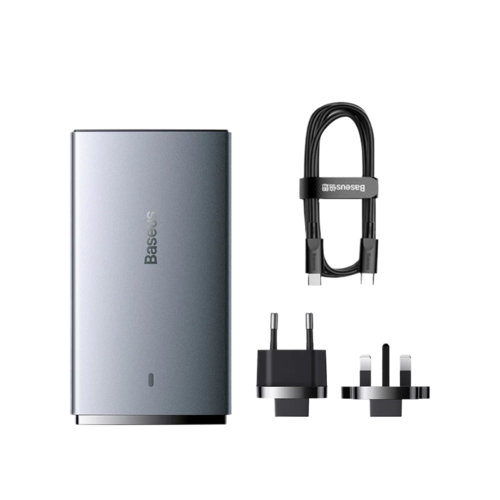 baseus chargeur pro cu 65w gris 1 x usb c ccgp150113 1