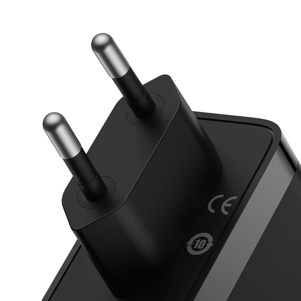 Baseus GaN5 Pro140W Fast Charger 2x Type-C 1XUSB EU 240W Cable Black (CCGP100201) - Gtel baseus gan5 pro140w fast charger 2x type c 1xusb eu 240w cable black ccgp100201 5