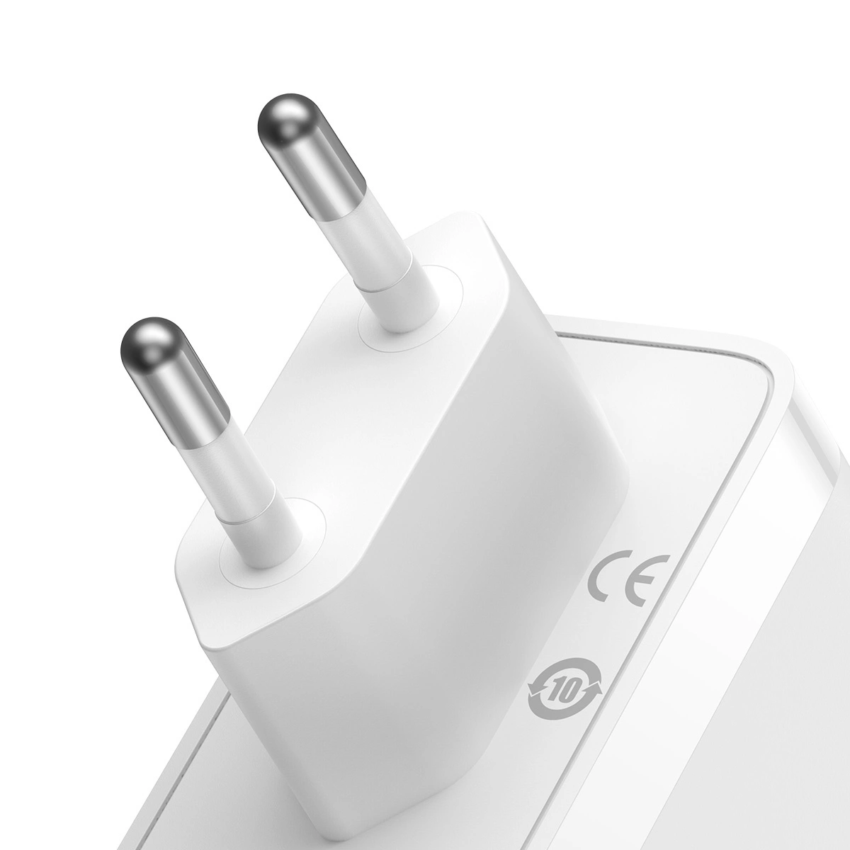 Baseus GaN5 Pro140W Fast Charger 2x Type-C 1XUSB EU 240W Cable White (CCGP100202) - Gtel baseus gan5 pro140w fast charger 2x type c 1xusb eu 240w cable white ccgp100202 5