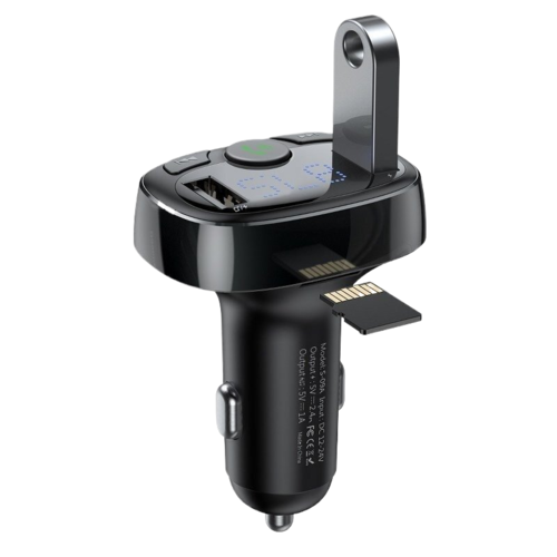 transmetteur fm pour voiture baseus avec usb noir cctm 01 1