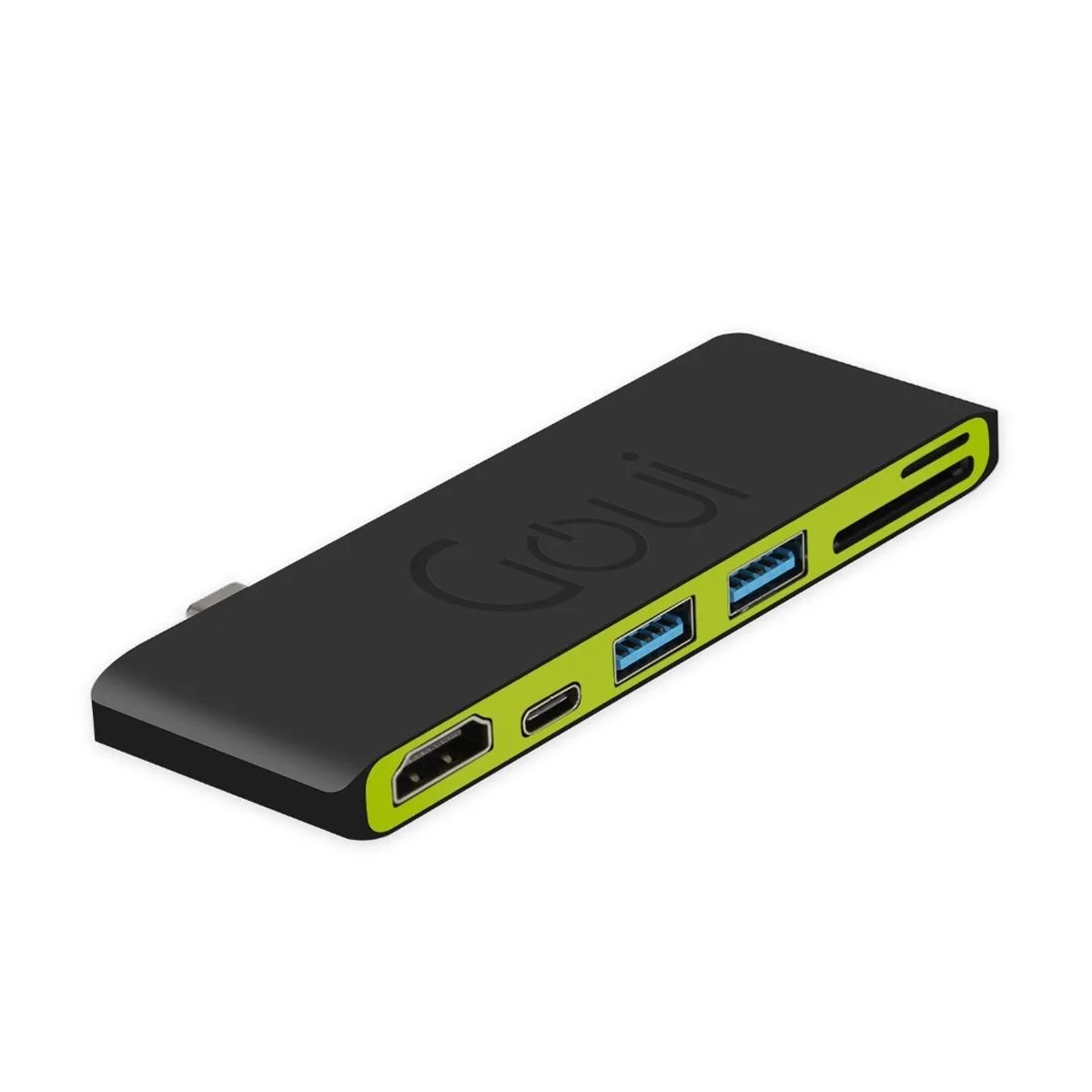 Goui - Hubi, TYPE C to USB3.0*2+ HDMI+USB-C+ SD + TF Slot(HUB Type C) - Gtel goui hubi type c to usb3 02 hdmiusb c sd tf slothub type c 1