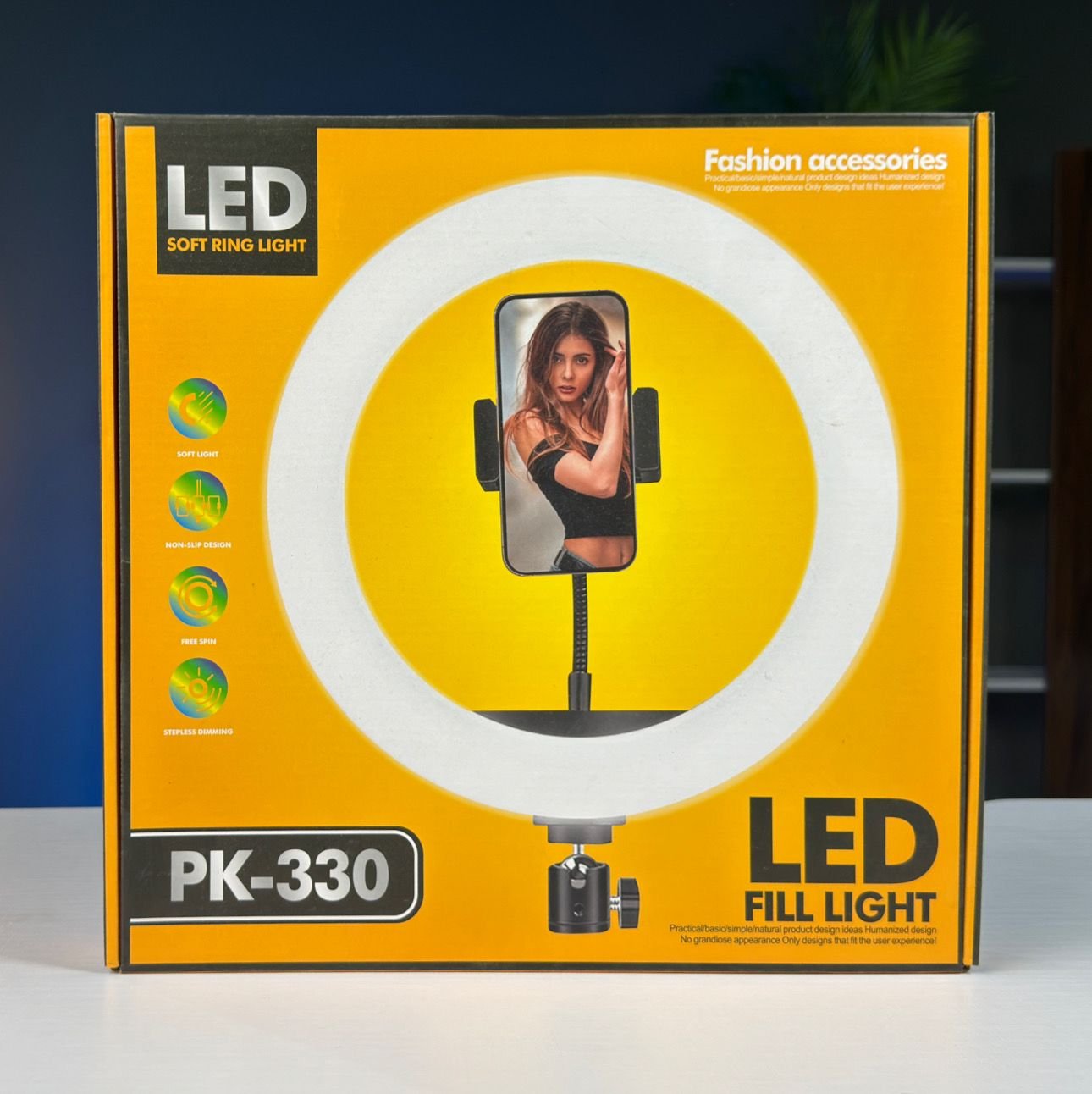Lampe LED anneau lumineux PK-330 - Gtel PK330 RINGLIGHT