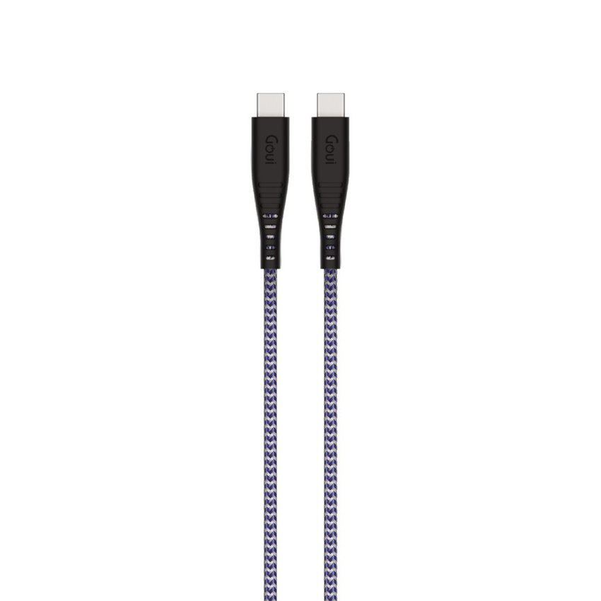goui flex cable type c vers type c 15 m 60w bleu fonceg ntca15 60wb prix maroc