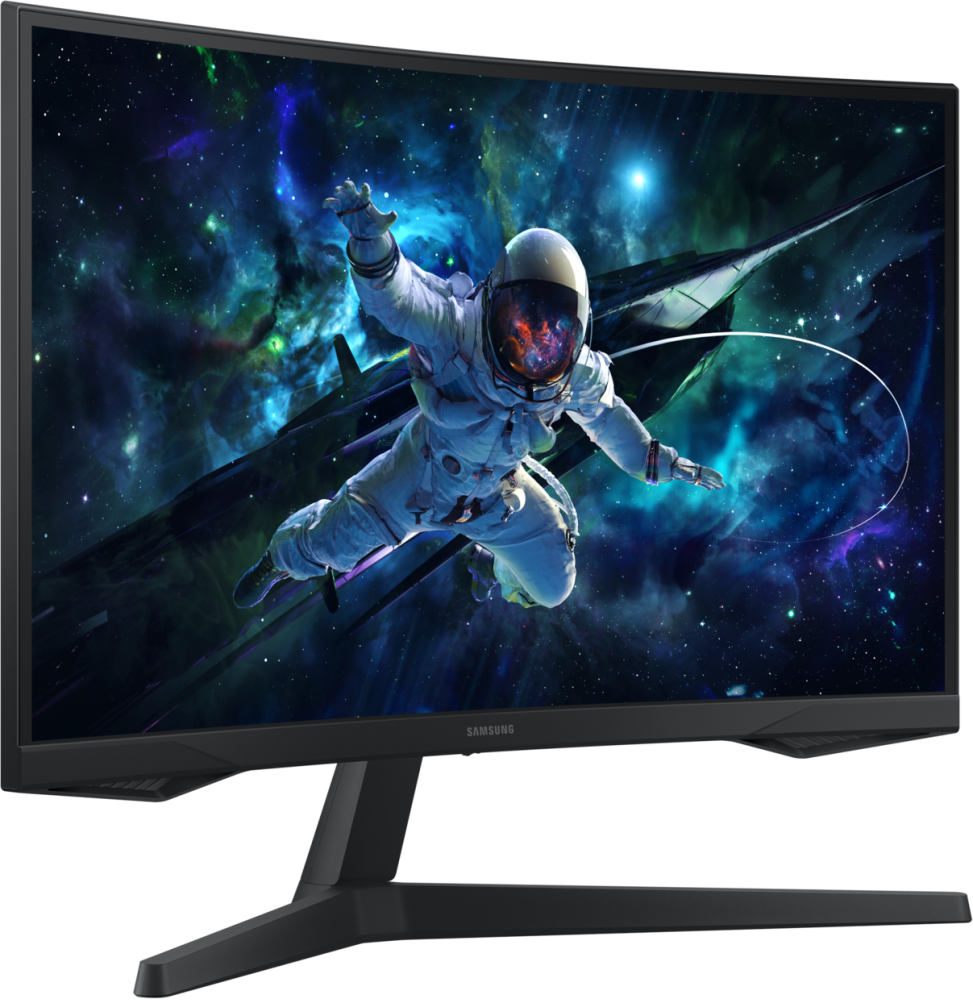Écran 27" incurvé Gaming Samsung Odyssey G55C (LS27CG552EUXEN) - Gtel ecran 27 incurve gaming samsung odyssey g55c ls27cg552euxen (1)