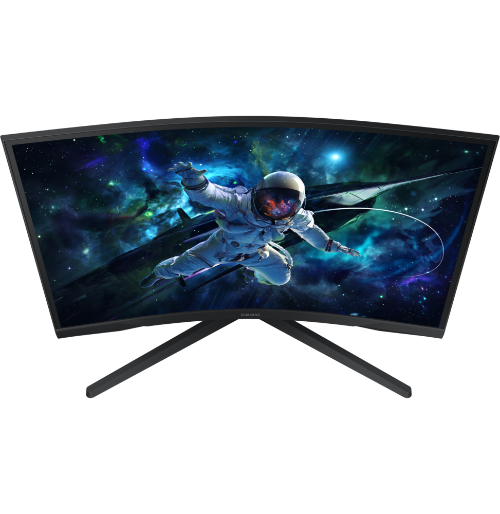 Écran 27" incurvé Gaming Samsung Odyssey G55C (LS27CG552EUXEN) - Gtel ecran 27 incurve gaming samsung odyssey g55c ls27cg552euxen (3)