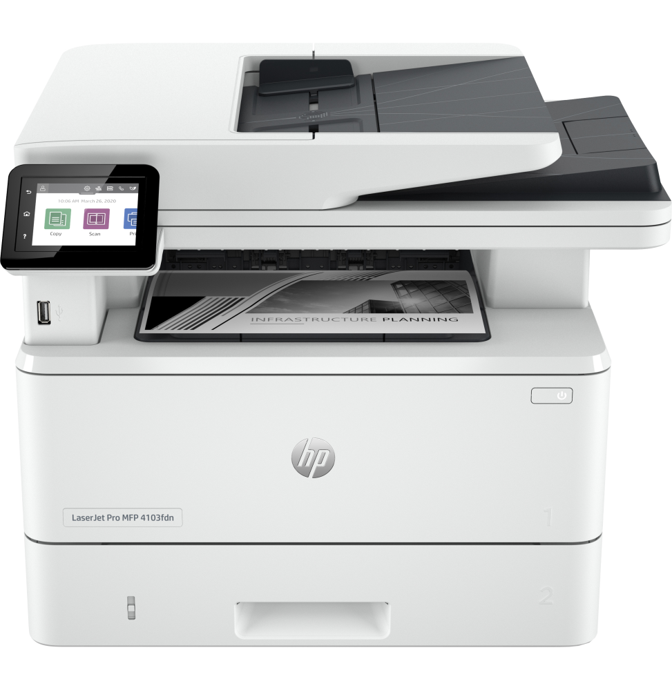 imprimante multifonction hp laserjet pro 4103fdn 2z628a