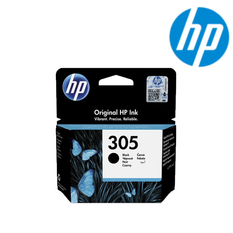 hp 305 black original ink cartridge