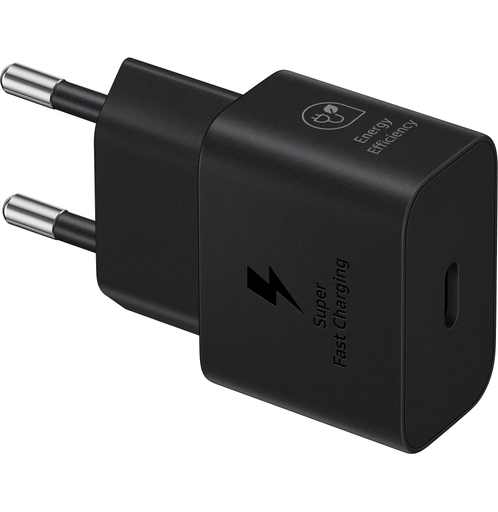 chargeur samsung ultra rapide 25w usb c sans cable ep t2510nbegww