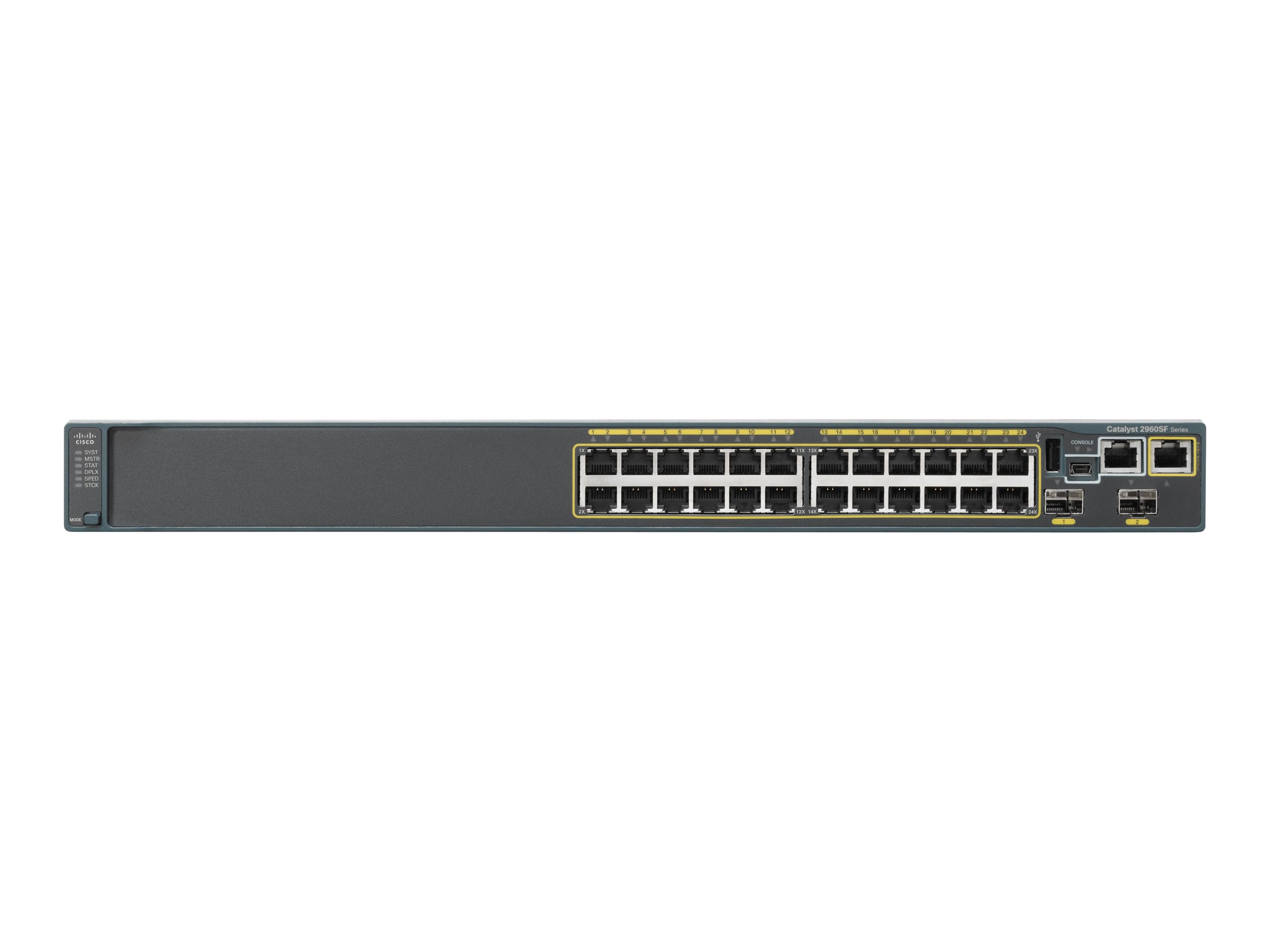 CISCO - Switch Catalyst 2960S 24 GigE, 4 x SFP LAN Base (WS-C2960S-24TS-L) - Gtel cisco switch catalyst 2960s 24 gige 4 x sfp lan base ws c2960s 24ts l
