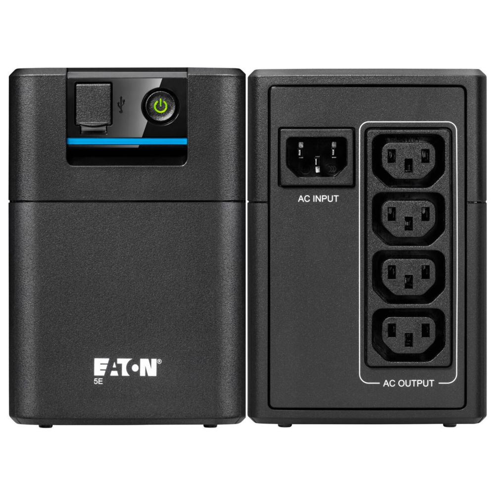 Onduleur Line-interactive Eaton 5E Gen2 USB - 360 W / 700 VA - 4 prises C13 (5E700UI) - Gtel onduleur line interactive eaton 5e gen2 usb 360 w 700 va 4 prises c13 5e700ui (1)