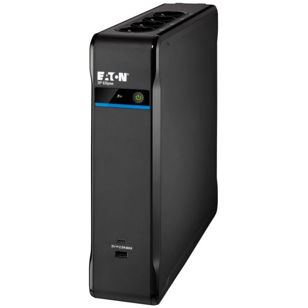 Onduleur Off-line Eaton 3P Ellipse - 840 W / 1300 VA - 8 prises FR + USB(3P1300UF) - Gtel onduleur off line eaton 3p ellipse 840 w 1300 va 8 prises fr usb3p1300uf (2)