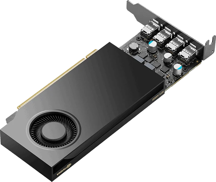 PNY Carte Graphique QUADRO RTX A1000 NVIDIA 8GB GDDR6 (VCNRTXA1000 SB)