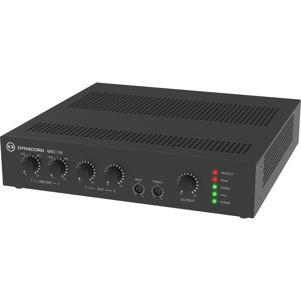 Amplificateur mixeur Bosch 1 channel 19'' 120W (U120:1M-EU) - Gtel amplificateur mixeur bosch 1 channel19 60w u601m eu (5)