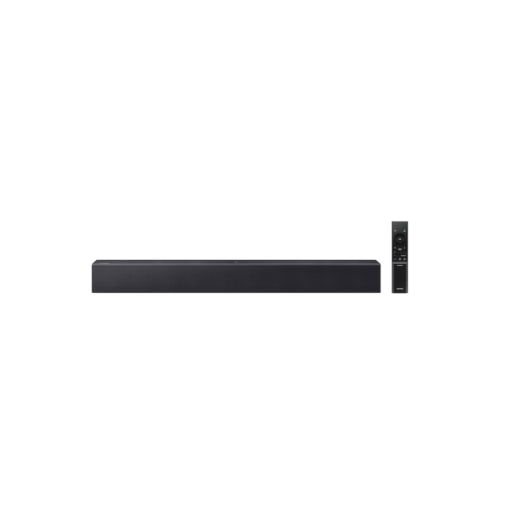 barre de son samsung b series 2 0 ch avec caisson de basses hw b400f mv