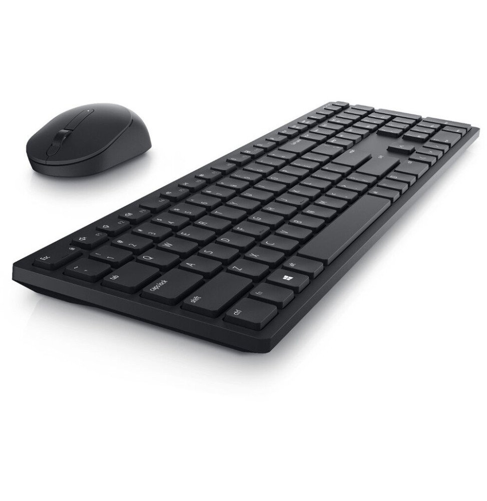 clavier et souris sans fil professionnels dell km5221w. azerty km5221w