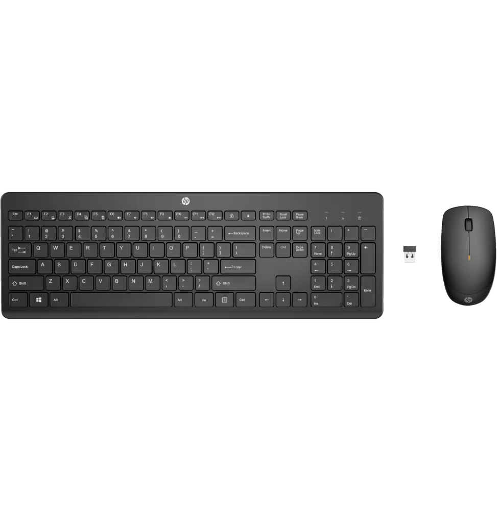 ensemble clavier et souris sans fil hp 235 azerty 1y4d0ut