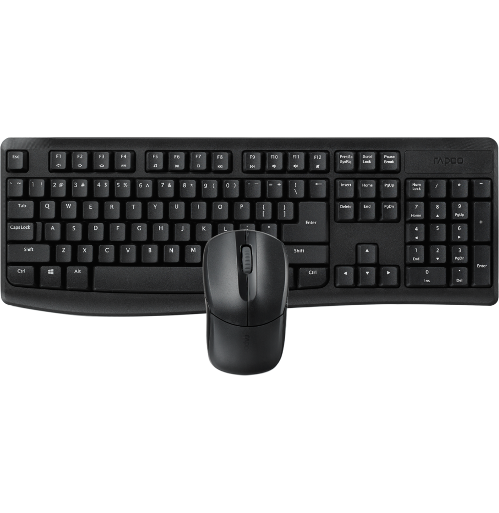 ensemble sans fil souris clavier rapoo x1800pro azerty francais