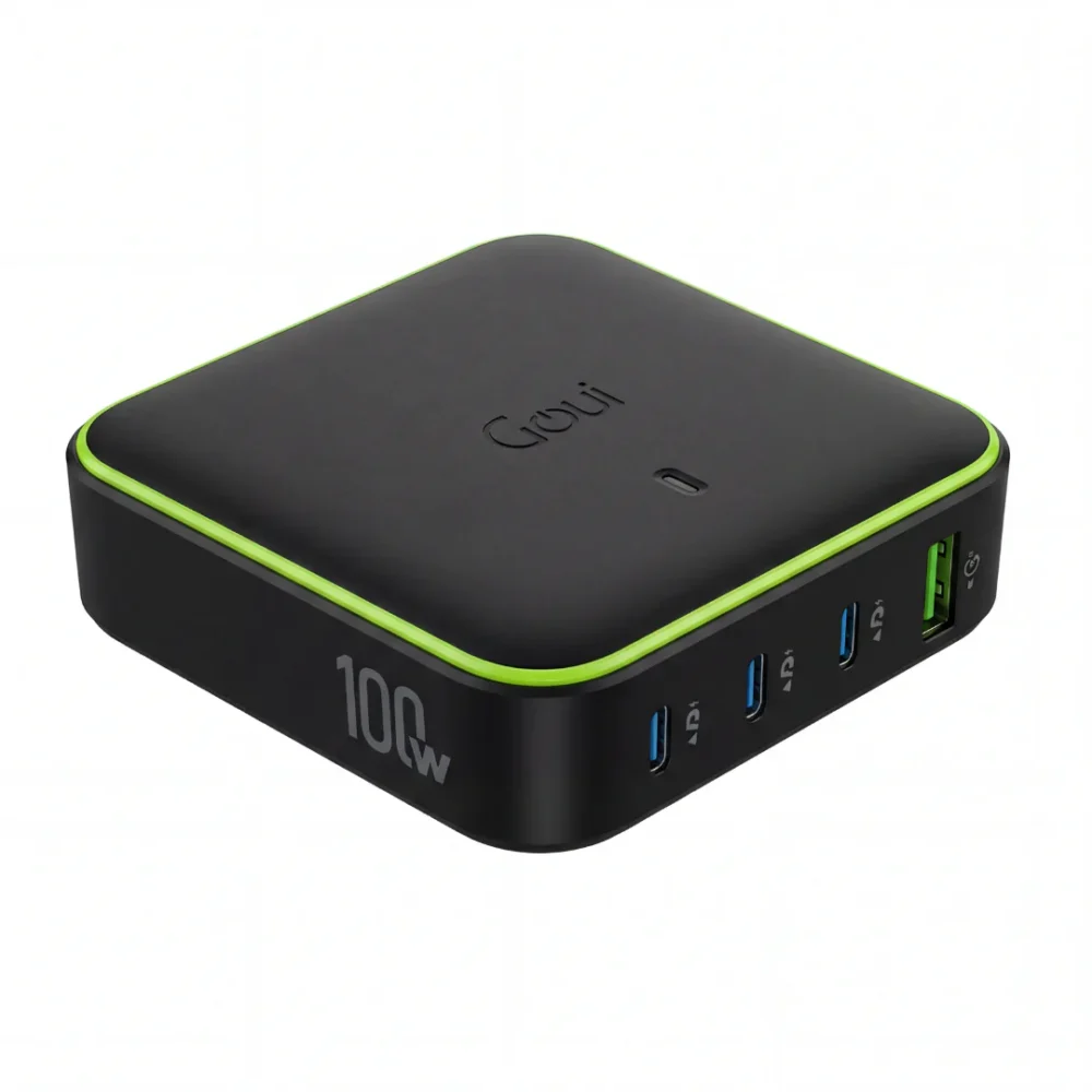 goui gan chargeur de bureau 100w usb c pd rapide g gan100w k (1)