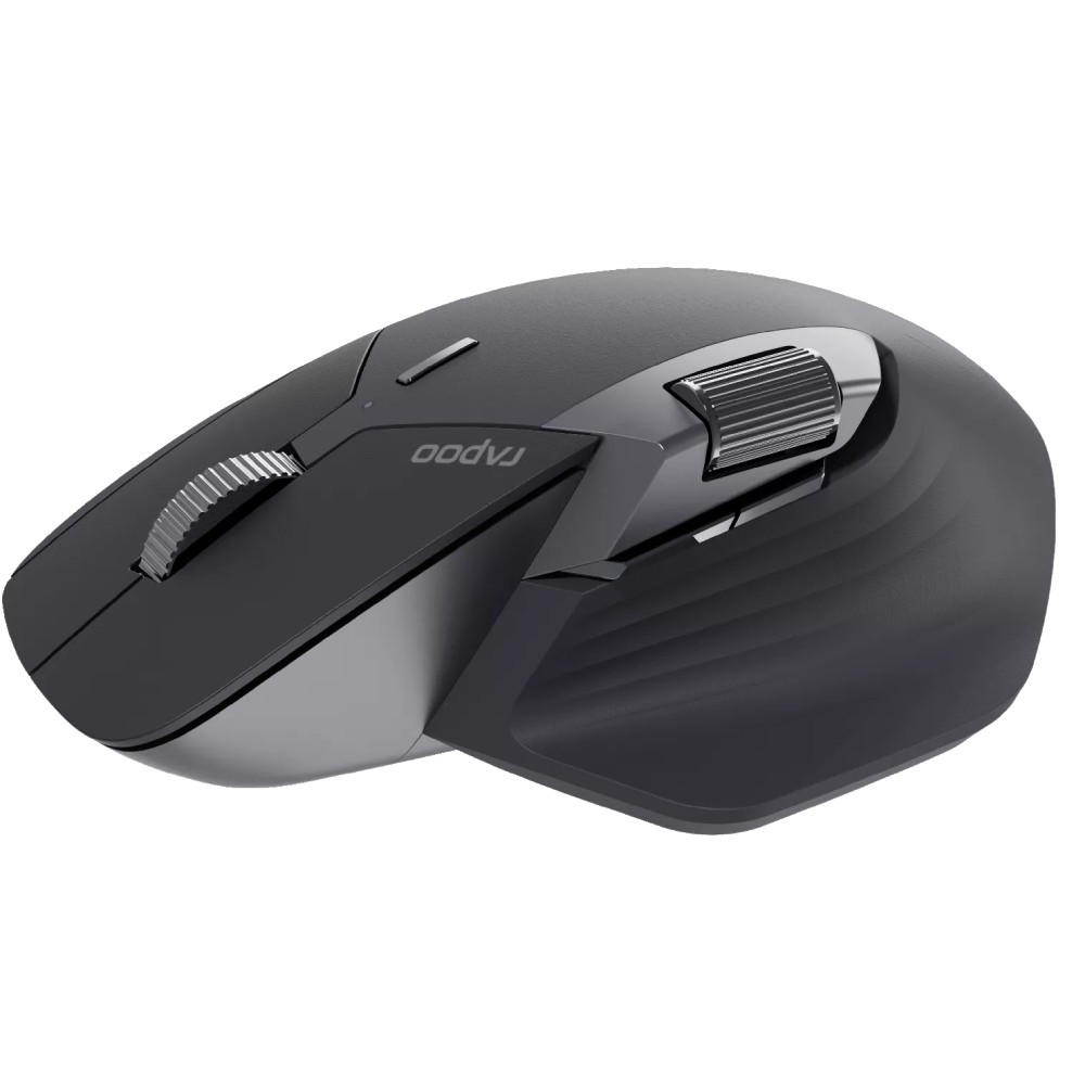 Multi-mode Wireless Mouse Light Black Rapoo (MT760L) - Gtel multi mode wireless mouse light black rapoo mt760l (1)