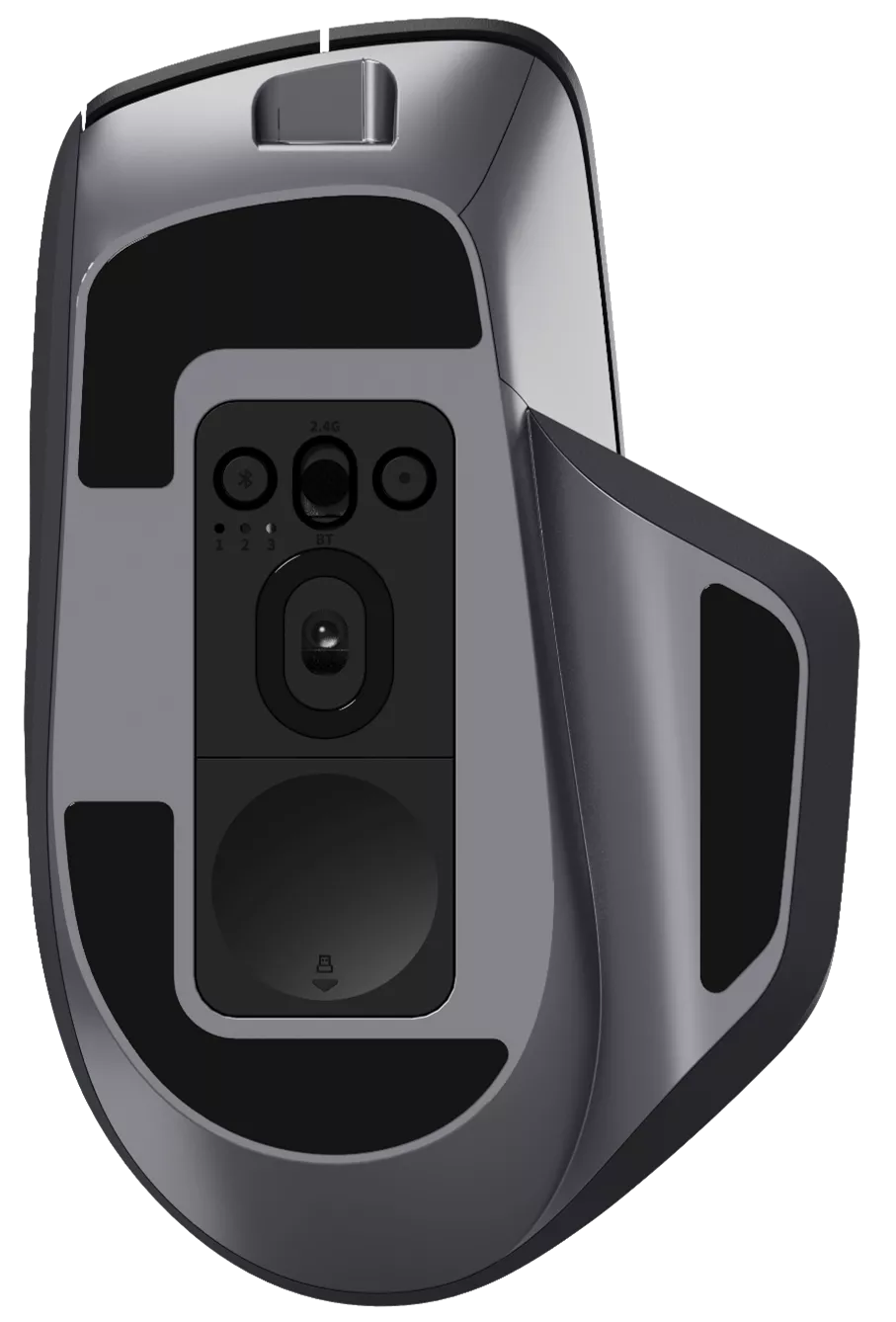 Multi-mode Wireless Mouse Light Black Rapoo (MT760L) - Gtel multi mode wireless mouse light black rapoo mt760l (5)