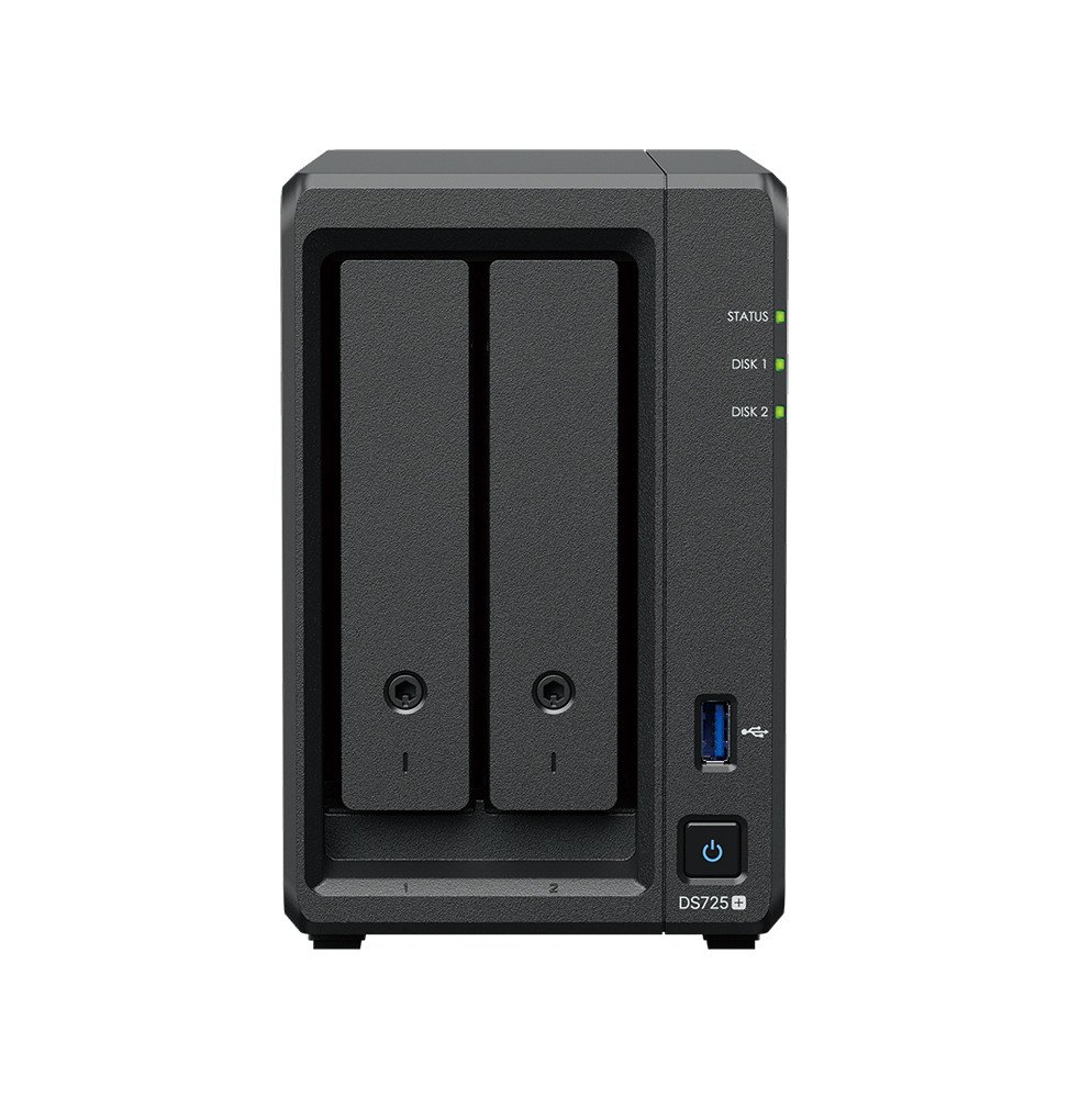 serveur nas 2 baies synology diskstation ds725