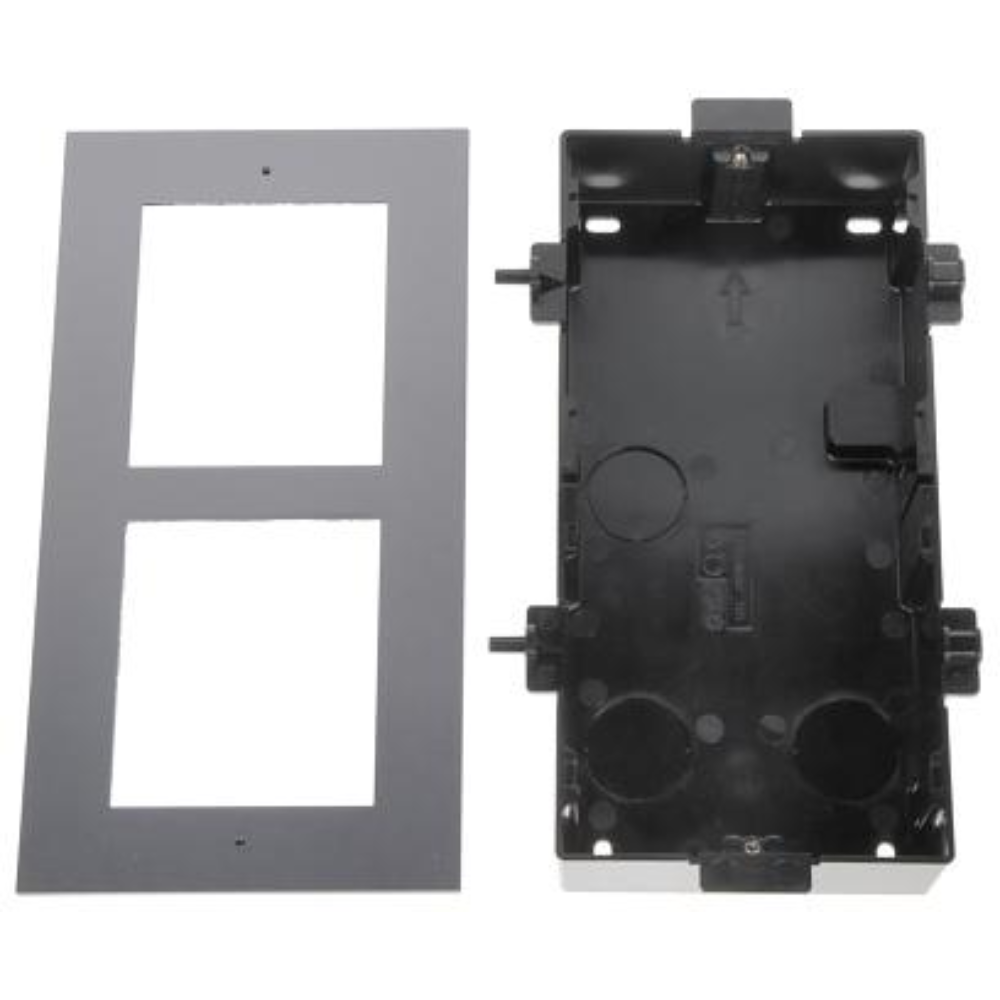 hikvision ds kd acf2 plastic supports de montage pour interphone video de 2eme generation (2)