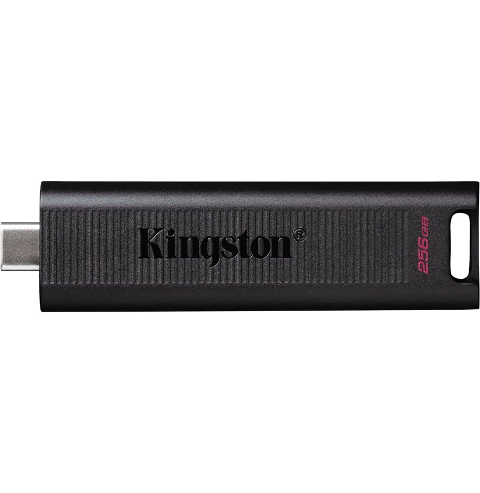 cle usb kingston datatraveler max type c 32 gen 2 31 gen 2 noir 256 go dtmax 256gb